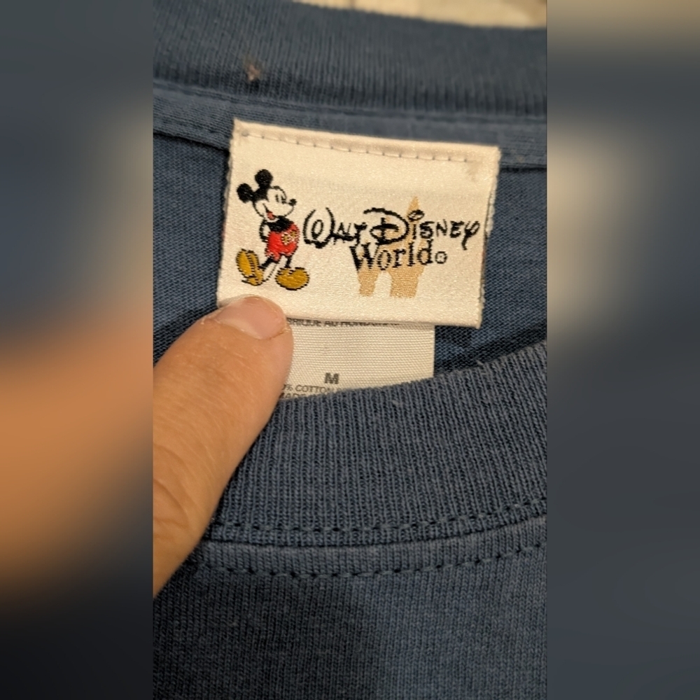 Disney World T-Shirt with Mickey Mouse Walt Disy Tag Pirates Of The Caribbean - Picture 5 of 8